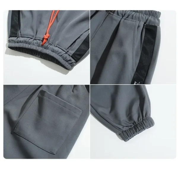 Boys Casual Pants New Loose Fit Joggers Spring Autumn Trousers Kids Sportswear Teen Boys Elastic Waist Comfortable Long Pants - Image 4
