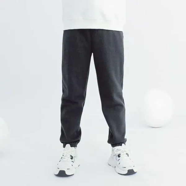 Spring Sports Pants for Kids Cotton Autumn Loose Comfortable Teen Children's Casual Elastic Waist Joggers Trousers - Image 5