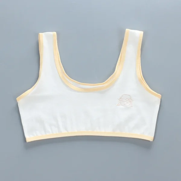 Bra for Girls 12 years Underwear Tops for Teens Lingerie Children Sport Training Bras Tank Kids Undies Undercloth 7-14T - Image 3