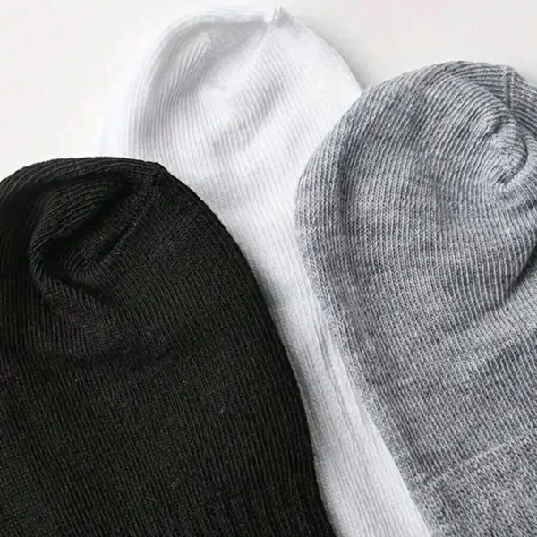 5 Pairs Low Tube Men Sport Socks Set Breathable Fashion And Well-matched Casual Socks For Men Spring And Summer Wear - Image 4