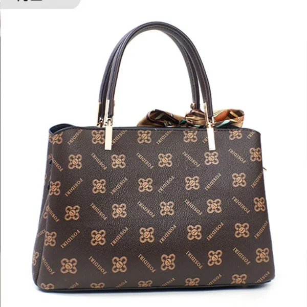 New Woman shoulder bag Large capacity Handbag for Women 2025 Crossbody bag pattern PU Portable bucket bag ladies messenger bags - Image 4