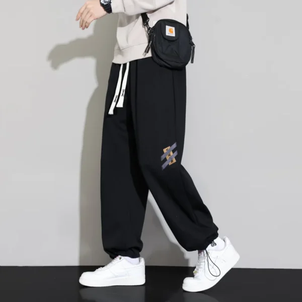 Big Size Plus Large 10XL Loose Sport Jogger Trouser Male Ankle Length Men's Pants Straight Elastic Waist Sweatpants