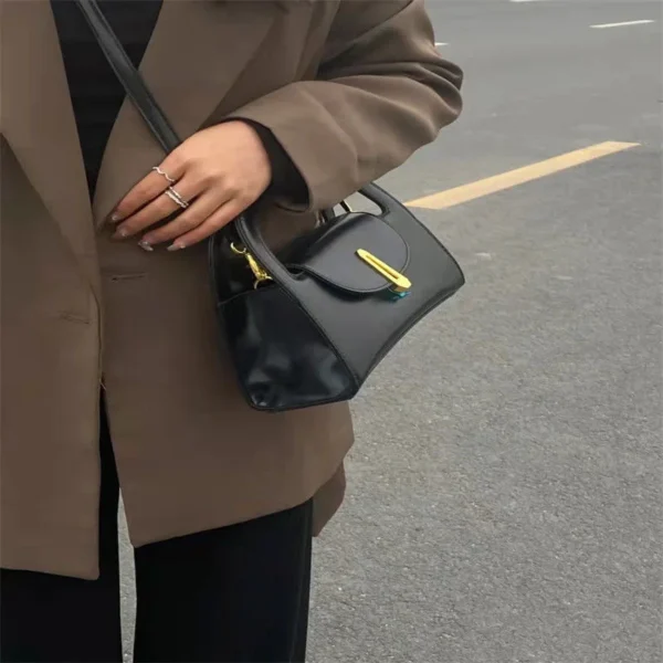 Handbags For Women 2023 Designer Luxury Small Shoulder Sling Bag Women's Vintage Crossbody For Woman Y2K Goth Techwear Gothic - Image 5