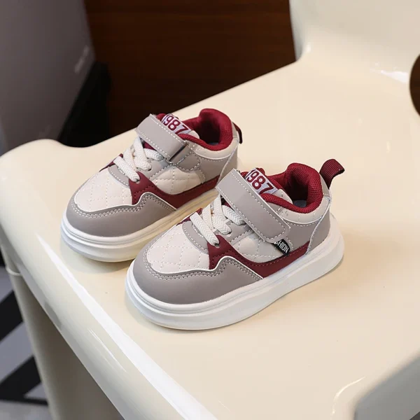Children's board shoes Spring and Autumn New Baby Sports Shoes Casual Thick Sole Board Shoes Boys and Girls Fashion Running Shoe - Image 6