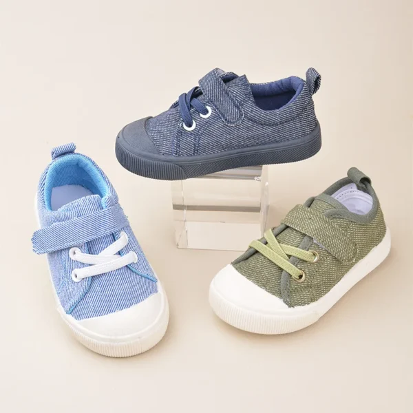 Brand Kid Canvas Shoe Autumn New Kid Sneaker Boy Canvas Shoe Soft Sole Casual Kid Shoe Allmatch Girl Sneaker Zapatillas De Mujer