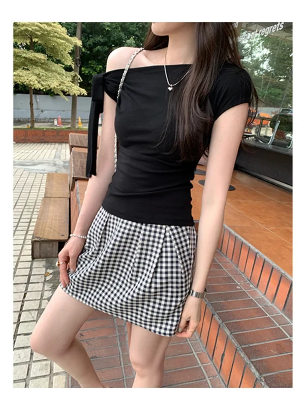 Summer Women T Shirt T-Shirt Woman Clothes Tops Tshirt Female Crop Top Tees Y2k Para Mujer Ropa De Mujer Roupas Feminina Traf - Image 6