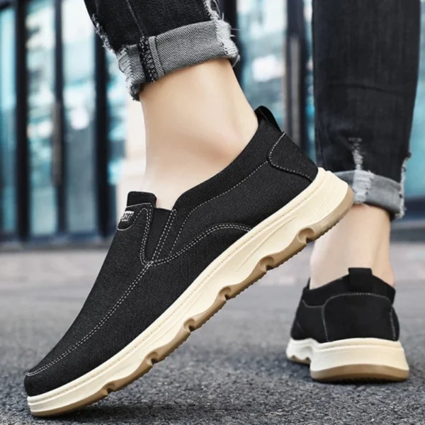 Hot Sale Mens Casual Sneakers Slip on Canvas Shoes Shallow Outdoor Men Running Shoes Lightweight Men Shoes Summer New Zapatillas - Image 4