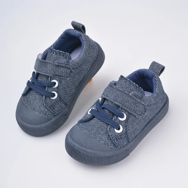Brand Kid Canvas Shoe Autumn New Kid Sneaker Boy Canvas Shoe Soft Sole Casual Kid Shoe Allmatch Girl Sneaker Zapatillas De Mujer - Image 3