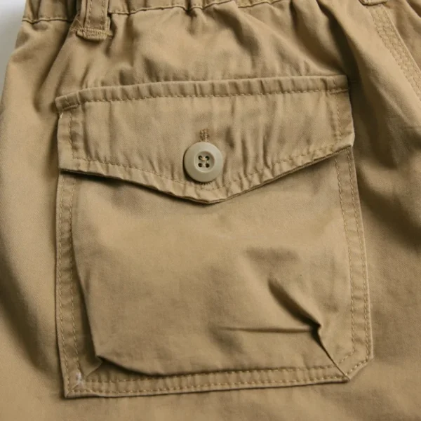 Long Length Cargo Shorts Men Summer Multi-Pocket Casual Cotton Elastic Capri Pants Men Military Tactical Short Hot Breeches 5XL - Image 3