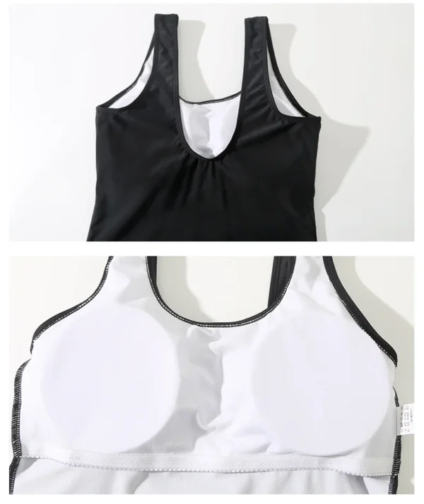 2022 Newest Women One Piece Sport Swimsuit Padded Plus Size Professional Swimwear Athlete Sexy Beach Wear Bodysuit Femmale - Image 5