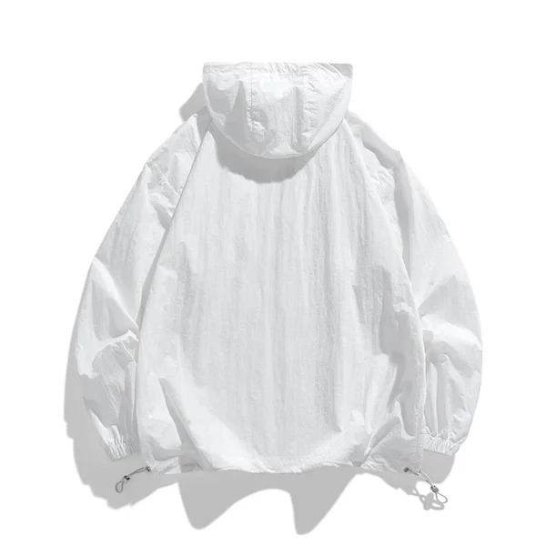 UPF50+Sunscreen Jacket 2024 New Loose and Thin Breathable UV Protection Hooded windbreaker Summer Men's Sunscreen Clothing - Image 3