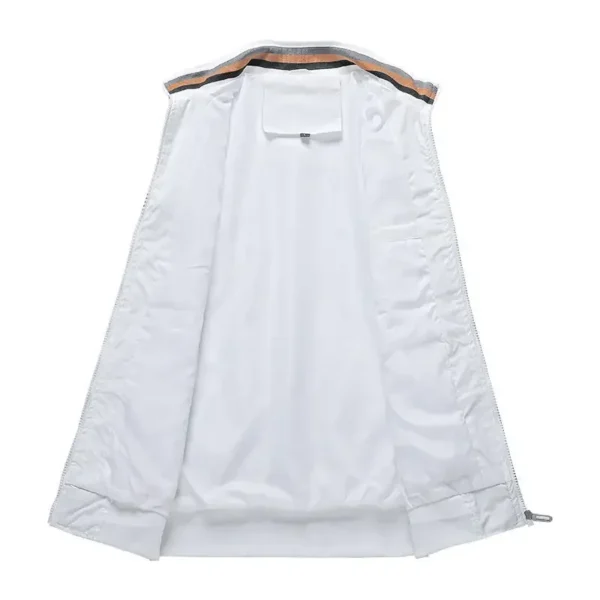 2025 Autumn New Zipper Jacket Racing Jacket Windbreaker Outdoor Sports Bicycle Jacket Men's Top Baseball Jacket - Image 3