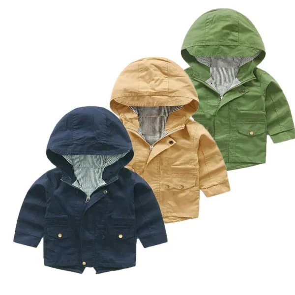 V-TREE Spring Autumn Jacket For Girls Cartoon Boys Coat Hoody Children Outerwear Baby Windbreaker - Image 4