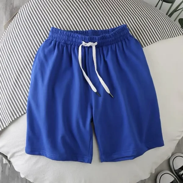 Summer Men Casual Shorts Quick Drying Drawstring Shorts Male Running Fitness Fast-drying Shorts Beach Short Pants - Image 5