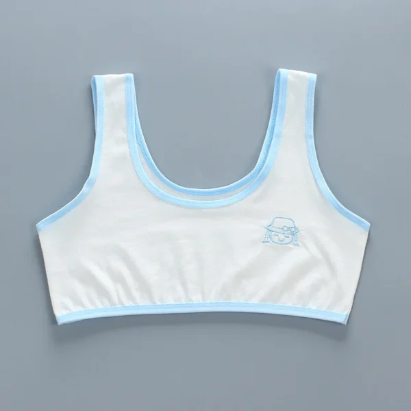 Bra for Girls 12 years Underwear Tops for Teens Lingerie Children Sport Training Bras Tank Kids Undies Undercloth 7-14T - Image 4