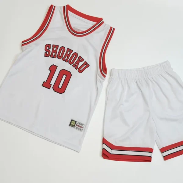 Boys Girls Clothes Anime Shohoku School Basketball Team Cosplay Costume Tops Shirt Sport Wear Sets Child Jersey Suits Teen 2-12T - Image 4