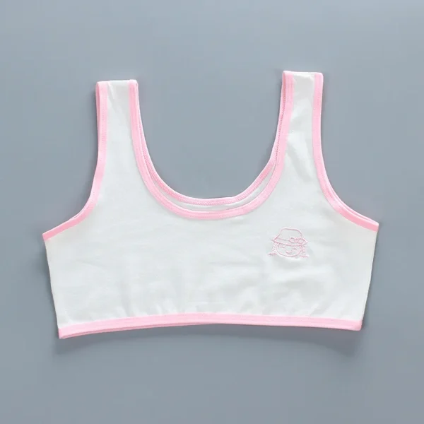 Bra for Girls 12 years Underwear Tops for Teens Lingerie Children Sport Training Bras Tank Kids Undies Undercloth 7-14T - Image 6
