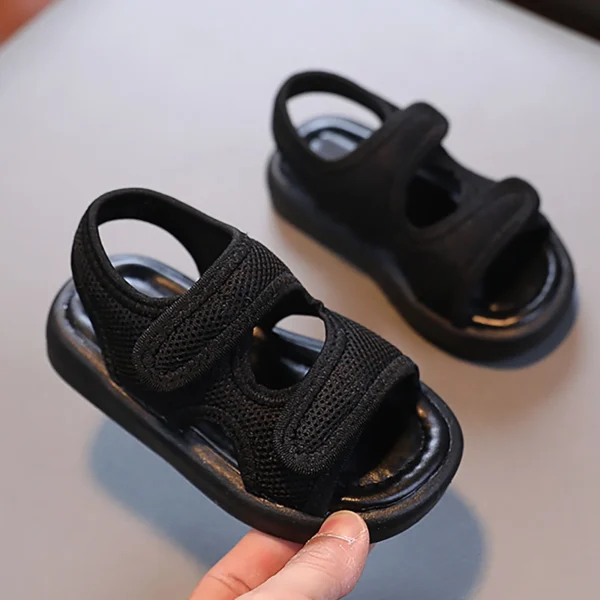 Sandal Girls Kids Children Shoes Comfortable Thick Sole Sandals Fashionable Outdoor Beach Sandals for Toddler Girls Size 5 - Image 2