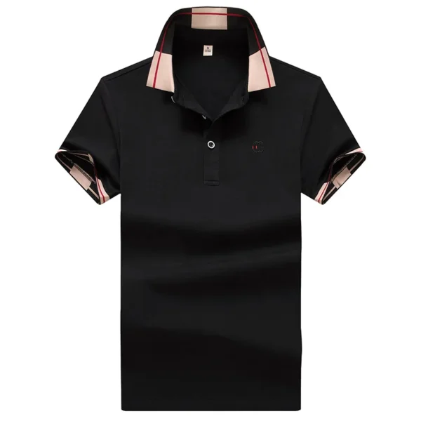 2025 Men's Slim Fit Korean Style Polo Shirt Summer Casual Short Sleeve Turn-Down Collar Breathable Youth Fashion T-Shirt - Image 3
