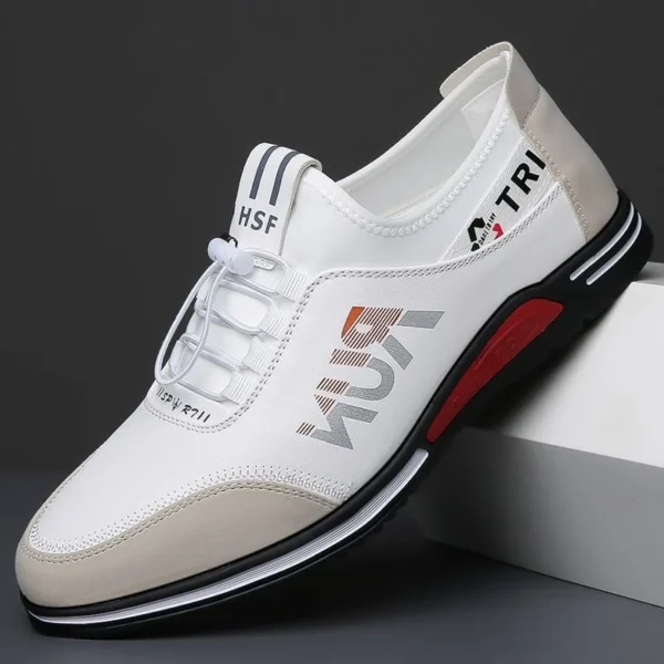 Casual Shoes for Men Summer Breathable Men Canvas Shoes Classic Slip-on Comfortable Lightweight Work Shoe Loafers Men's Sneakers - Image 2