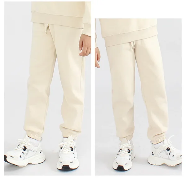 Spring Sports Pants for Kids Cotton Autumn Loose Comfortable Teen Children's Casual Elastic Waist Joggers Trousers