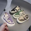 Spring Summer Kids Shoes For Boys Girls Candy Color Children's Casual Canvas Sneakers Soft Fashion Toddler Sneakers Sandals