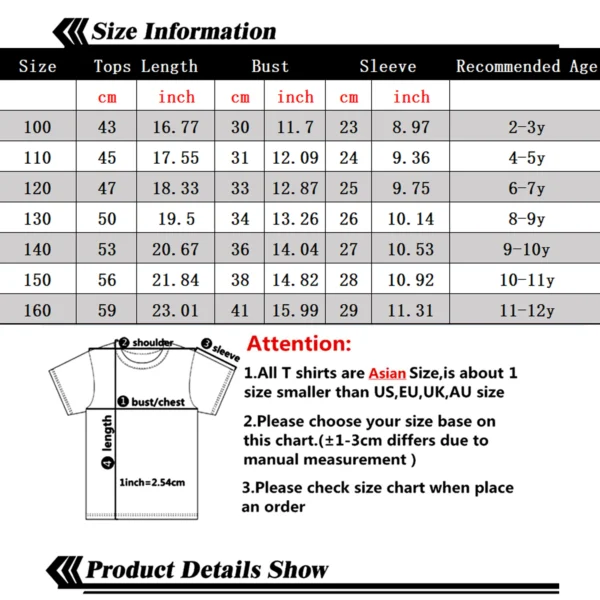 Snoopy Children Cotton T Shirt Top Summer Number Tees Boys Girls Fashion Clothes Anime Birthday T-Shirts Cartoon Figure Clothing - Image 2