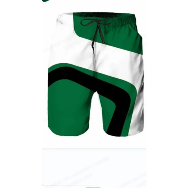 2025 Summer Men's Swimwear Shorts Racing Beach Shorts Motorcycle Swim Trunk Men Swimsuit Surf Board Short Boy Pants Fitness Gym - Image 5