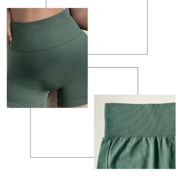 Women Shorts Sports For Women New Cycling Jogging Fitness High Waist Push Up Gym Shorts Leggings Women Yoga Clothing - Image 5