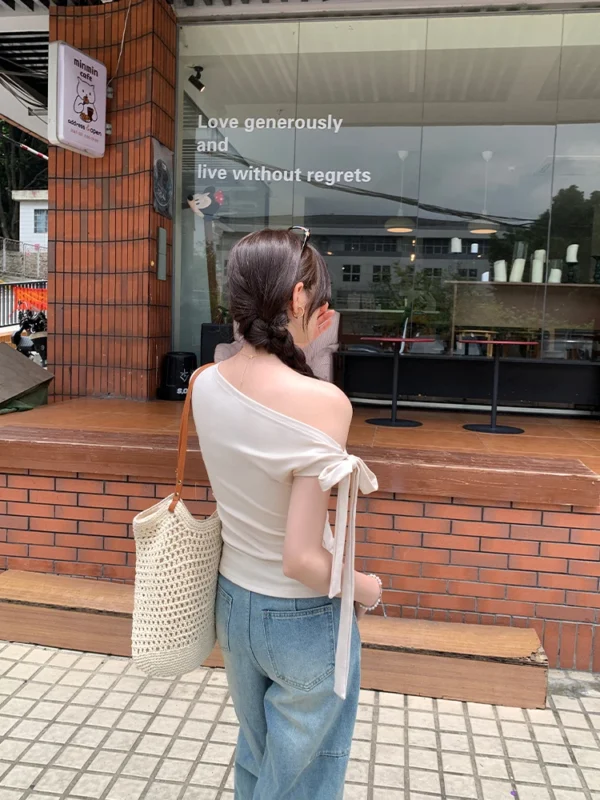 Summer Women T Shirt T-Shirt Woman Clothes Tops Tshirt Female Crop Top Tees Y2k Para Mujer Ropa De Mujer Roupas Feminina Traf - Image 2