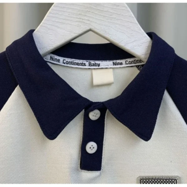 Boys Polo Shirt Set 2025 Fashion Children Outfits Summer Sports Clothing Baby Handsome 2pc Suits - Image 5
