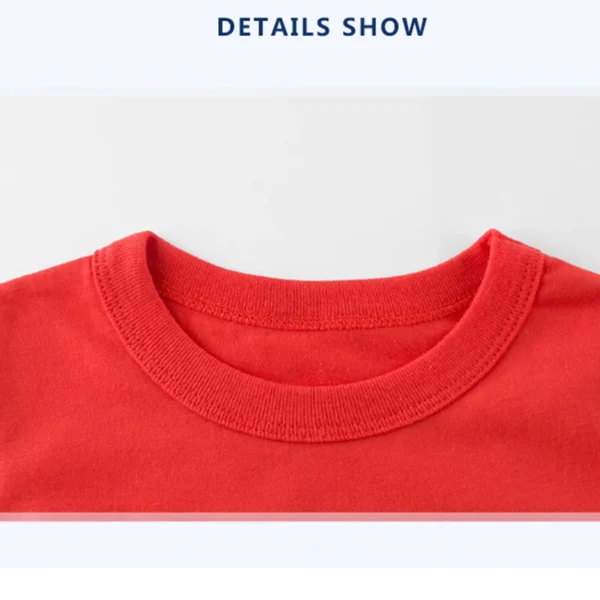 Snoopy Children Cotton T Shirt Top Summer Number Tees Boys Girls Fashion Clothes Anime Birthday T-Shirts Cartoon Figure Clothing - Image 6