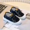 Children's canvas shoes boys' baby shoes baby walking shoes spring autumn girls' kindergarten white Black shoes Size 20-31
