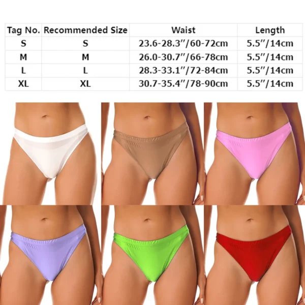 Womens Glossy Tanks Sleeveless Oil Shiny Crop Top Vest Swimwear U Neck Fitness Yoga Workout Cheer Booty Dance Tops Clubwear - Image 6
