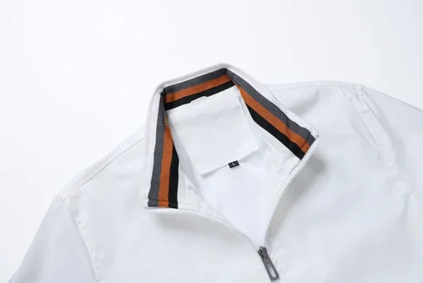 2025 Autumn New Zipper Jacket Racing Jacket Windbreaker Outdoor Sports Bicycle Jacket Men's Top Baseball Jacket - Image 4
