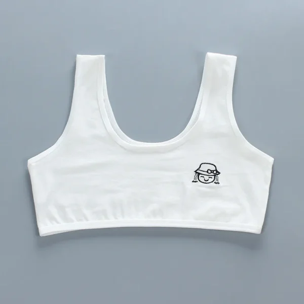 Bra for Girls 12 years Underwear Tops for Teens Lingerie Children Sport Training Bras Tank Kids Undies Undercloth 7-14T - Image 5
