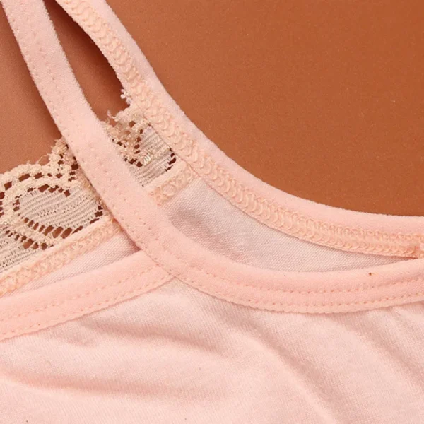 Teenager Girls Cotton Bra Solid Student Underwear Kids Girls Children Vest Training Bras Tops Wrapped Chest Camisoles Tanks - Image 5