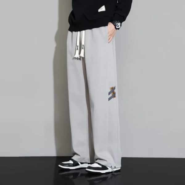 Big Size Plus Large 10XL Loose Sport Jogger Trouser Male Ankle Length Men's Pants Straight Elastic Waist Sweatpants - Image 2