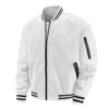 White Baseball Jacket Men Lightweight Spring Autumn Bomber Jacket Men Casual Pilot Jacket College Coat Loose Fit 2024 Trends
